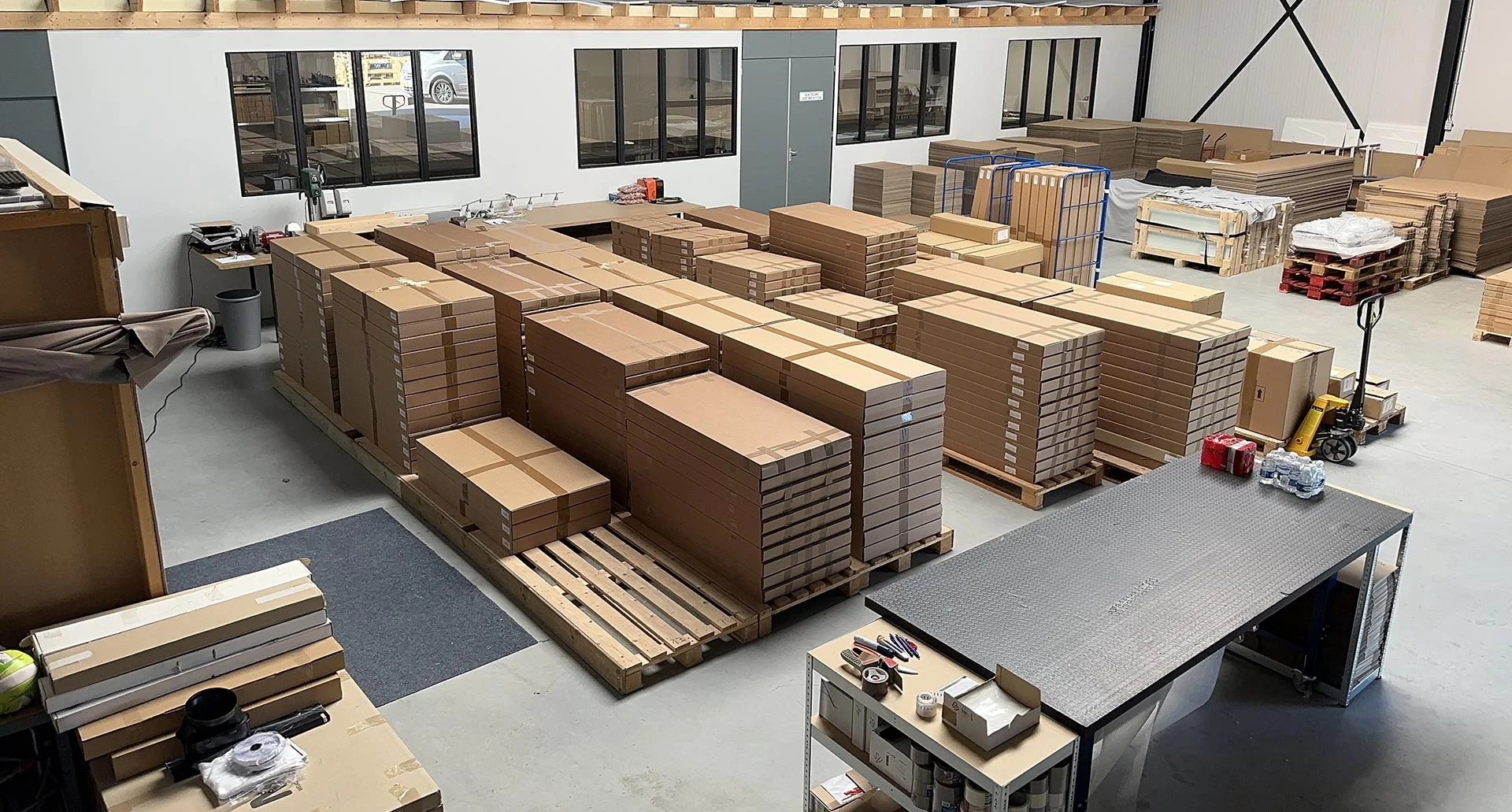 Maxxinno iHeatpanel - Produktionshalle